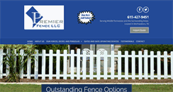 Desktop Screenshot of premierfencetn.com